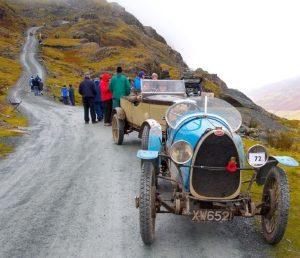 Vintage Car Rally at Honister Slate Mine