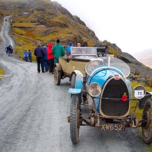 Vintage Car Rally at Honister Slate Mine