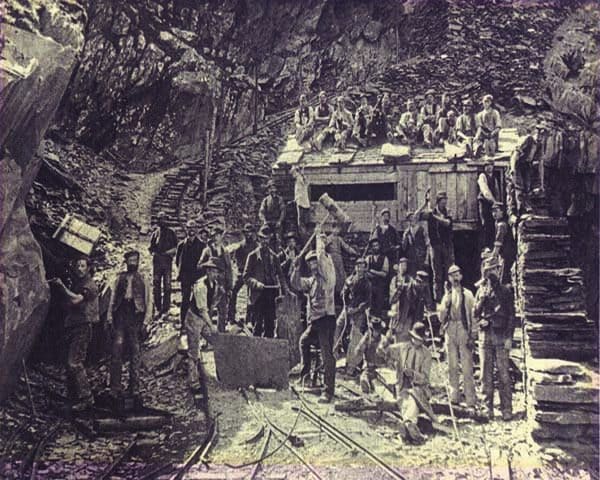 The Honister Workforce Circa 1930s