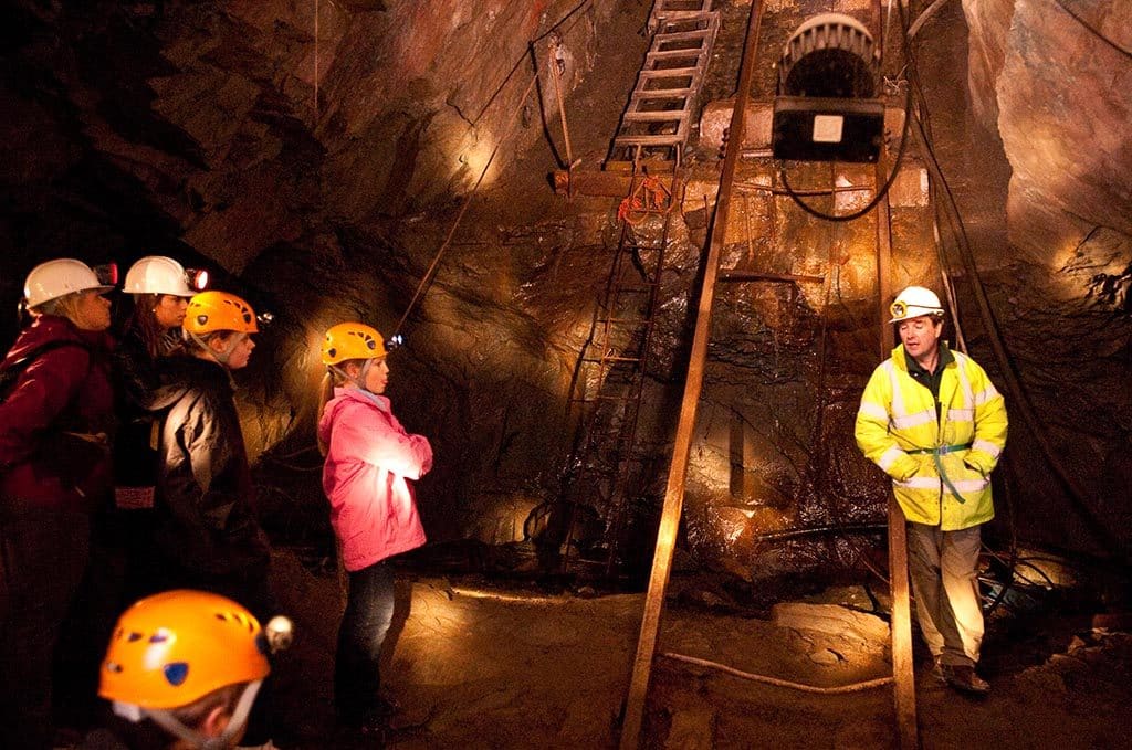 Kimberley Mine Tour at Honister