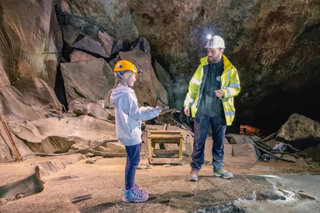 Mine educational tour for kids