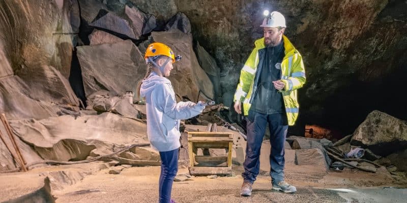 Mine educational tour for kids