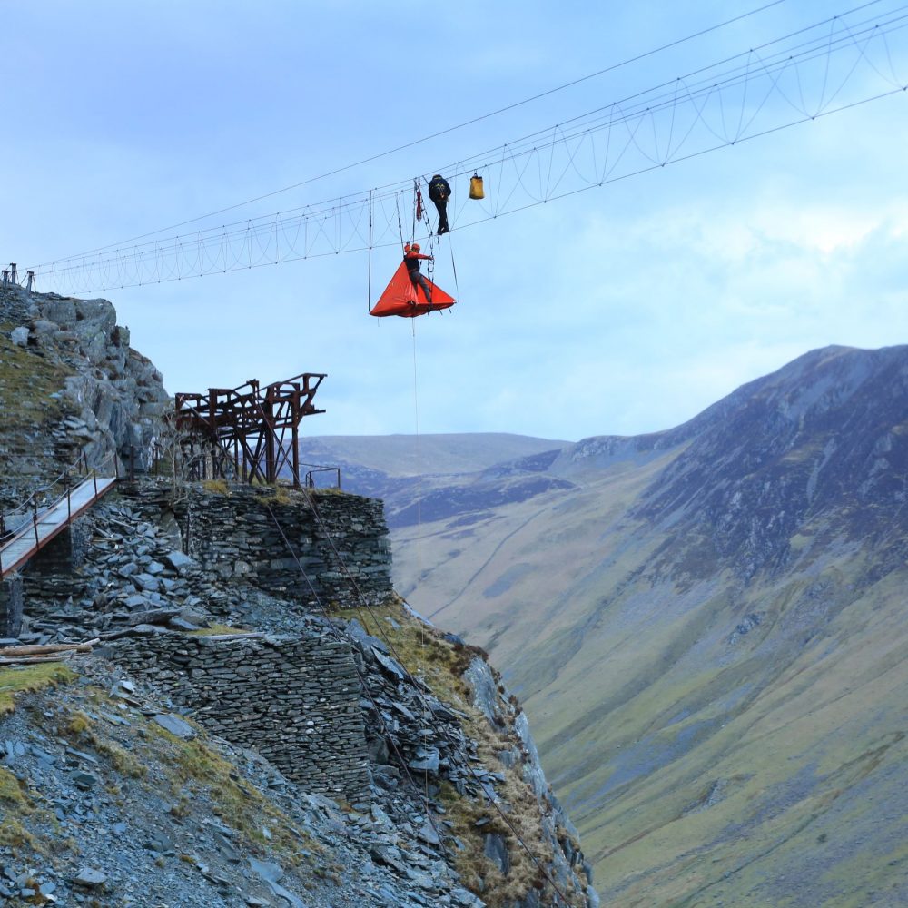 Infinity Bridge | Sky Ropes Adventure | High Ropes | Honister