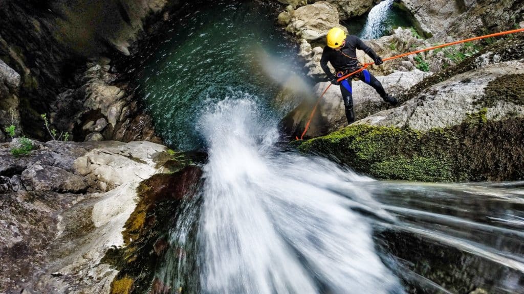 canyoning adventure lake district