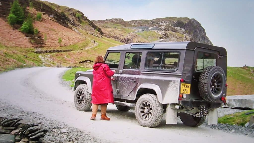 Honister Slate Mine appears on The UK's National Parks with Caroline Quentin