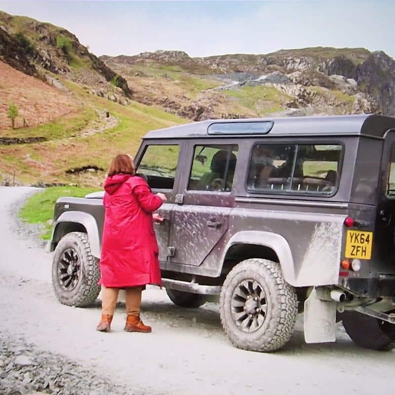 Honister Slate Mine appears on The UK's National Parks with Caroline Quentin