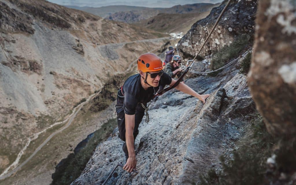 via ferrata lake district