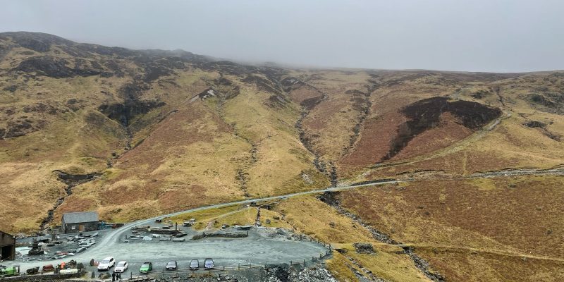 honister slate mine zip wire site