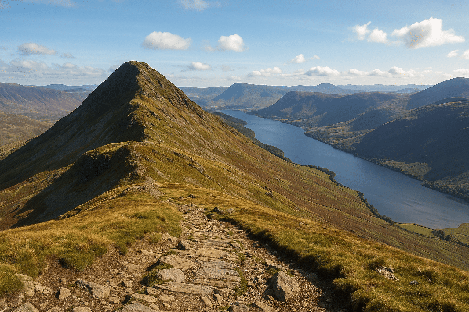 fleetwith pike lake district walk